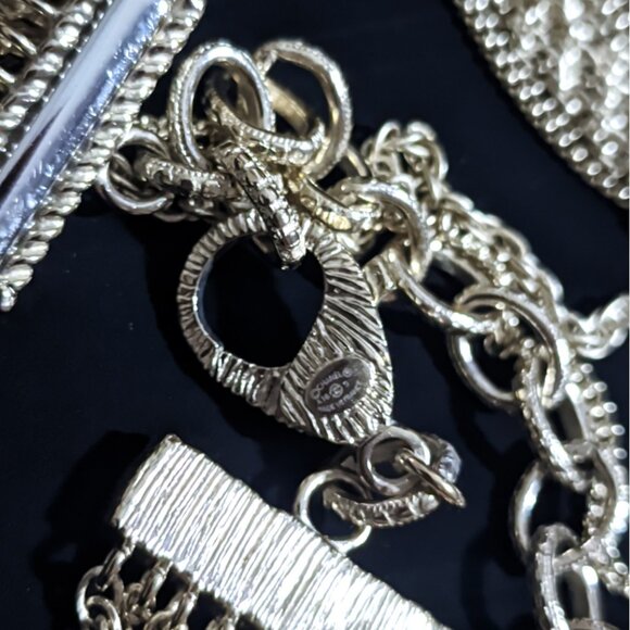 NEW AUTHENTIC CHANEL CC RUNWAY NECKLACE/ BELT - Picture 8 of 14